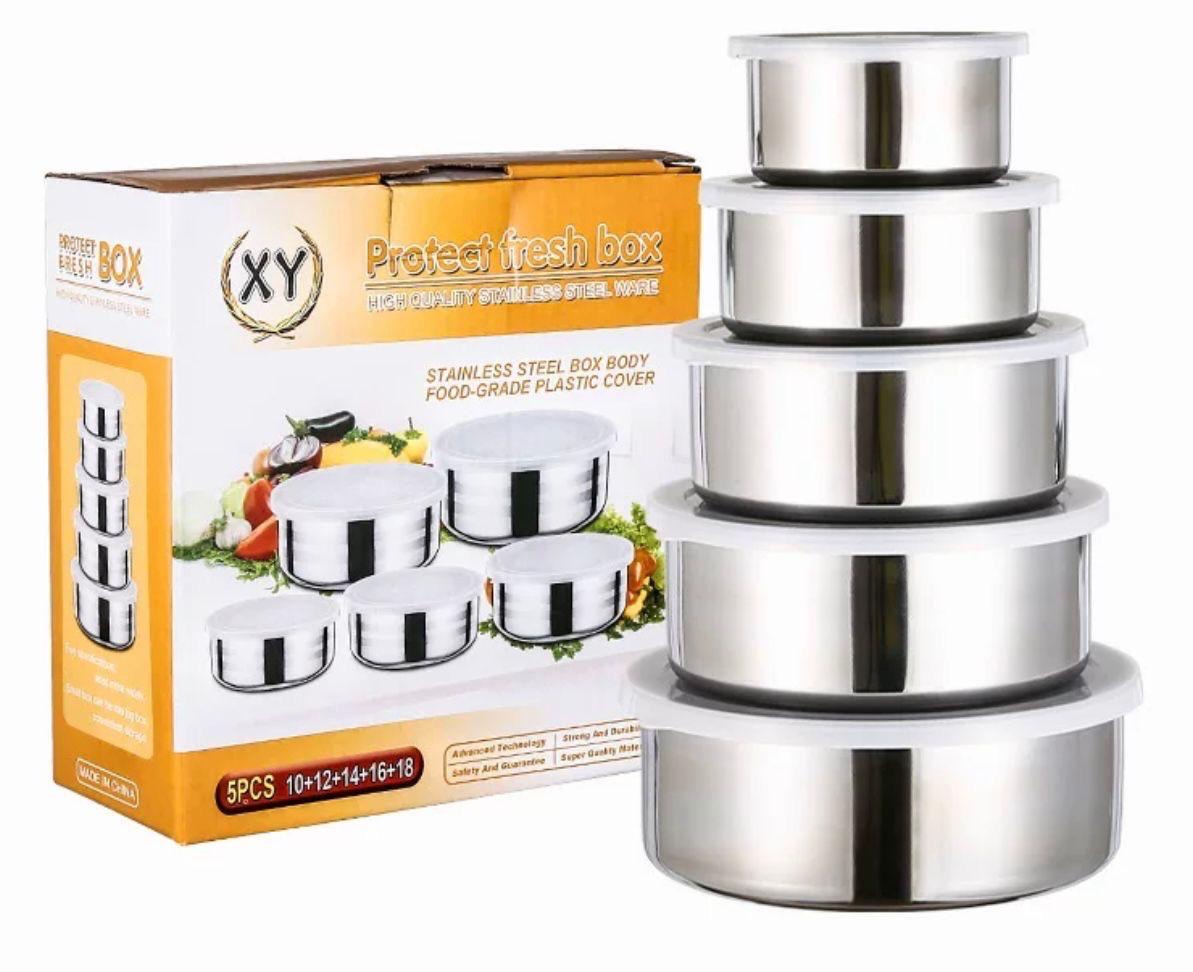 Set scodelle+5 coperchi