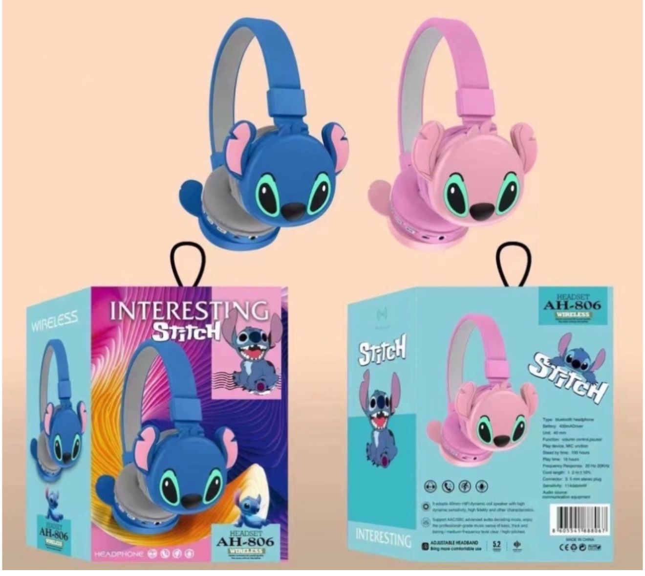 Cuffie Wireless Stitck