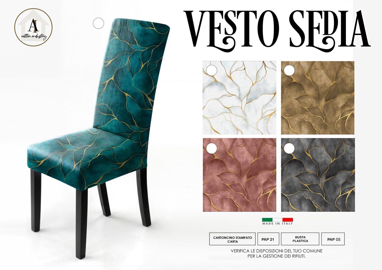 Vestisedia Interi 6 sedute effetto Marmo