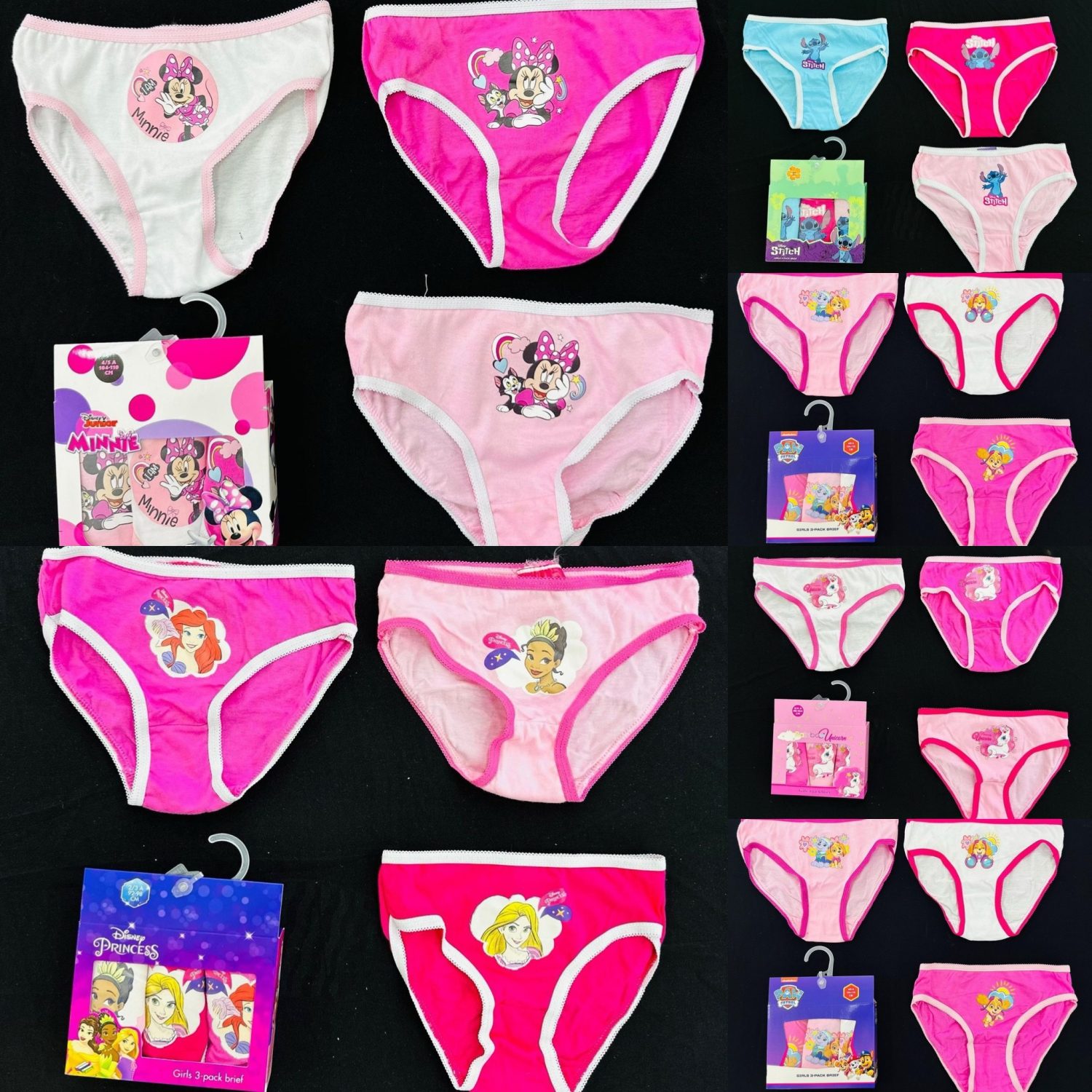 Slip Disney Cotone confezione 3 Slip , Slip bambini con personaggi