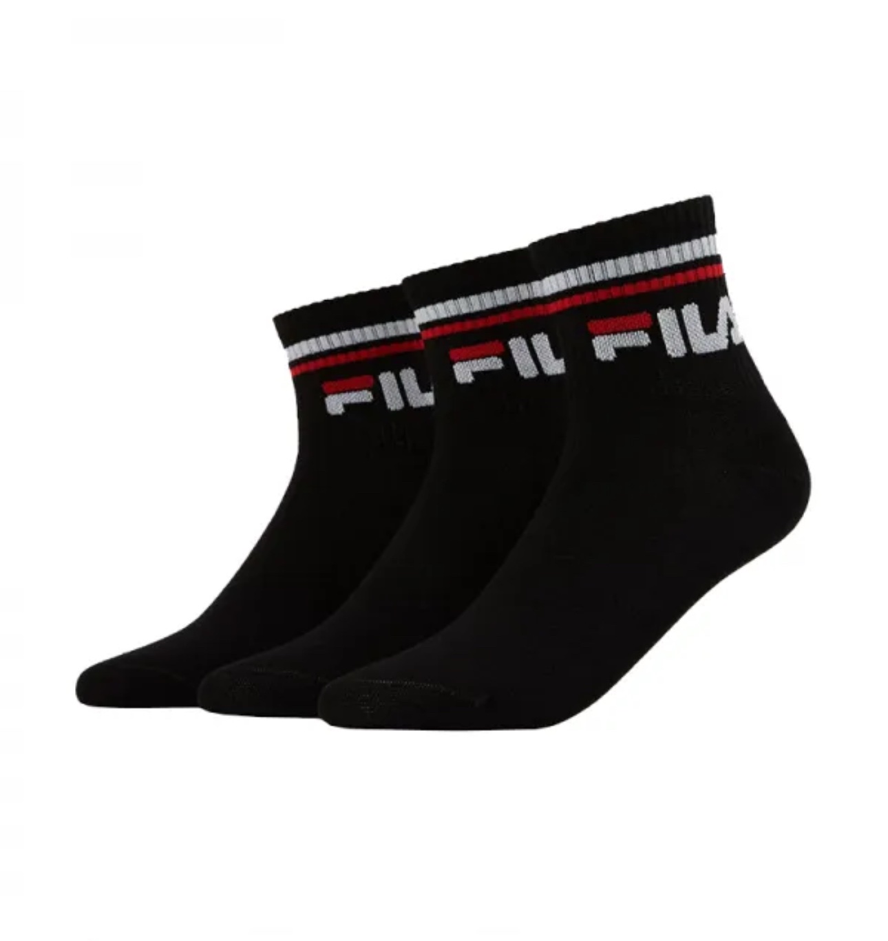 Calzini corti Unisex con Logo FILA 3 paia