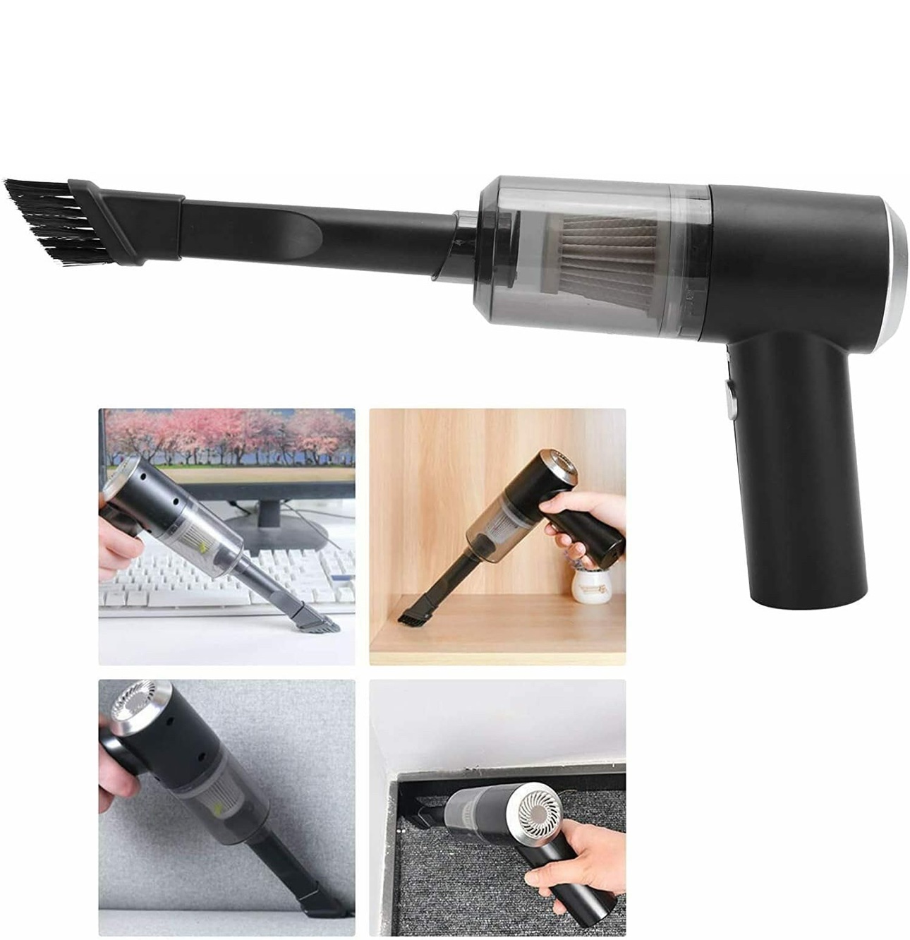 Mini Aspiratore portatile , Aspirabriciole 2 in 1