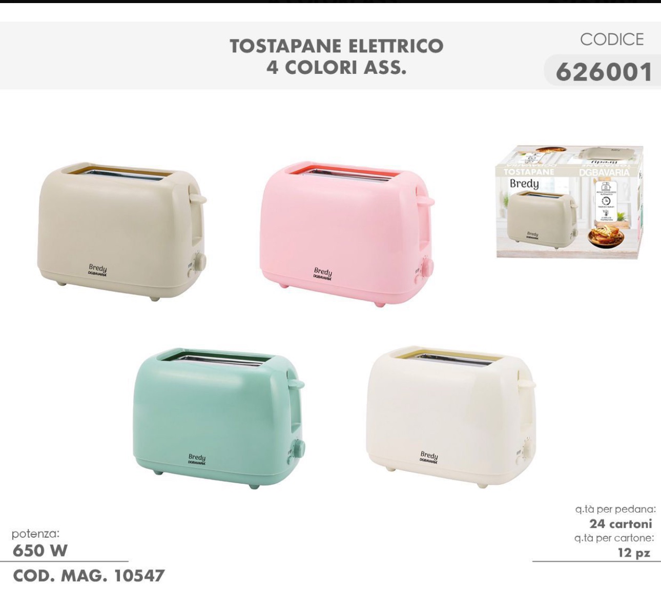 Tostapane Elettrico
