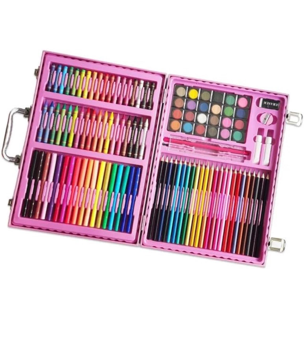 Set Artistico Unicorno Beefunni 56 Pezzi | Pennarelli Profumati, Matite Colorate, Penne Gel, Astuccio Glitterato, Regalo Per Bambine 4-12 Anni