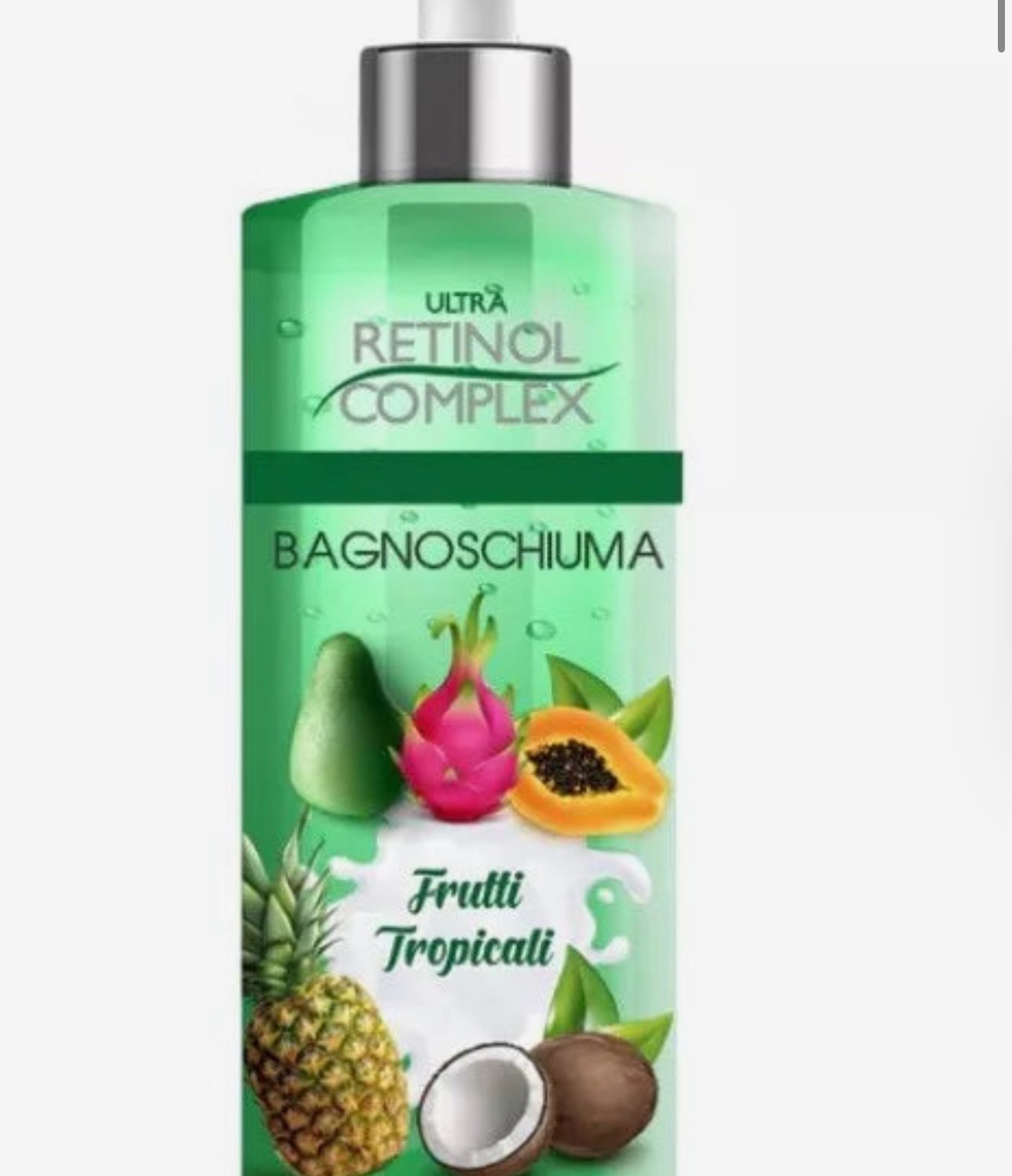 Bagnoschiuma Frutti Tropicali, RETINOL COMPLEX