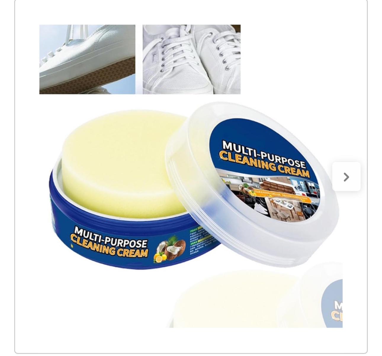 Crema Smacchiante , Detergente Scarpe per pulizia e rimozione macchie