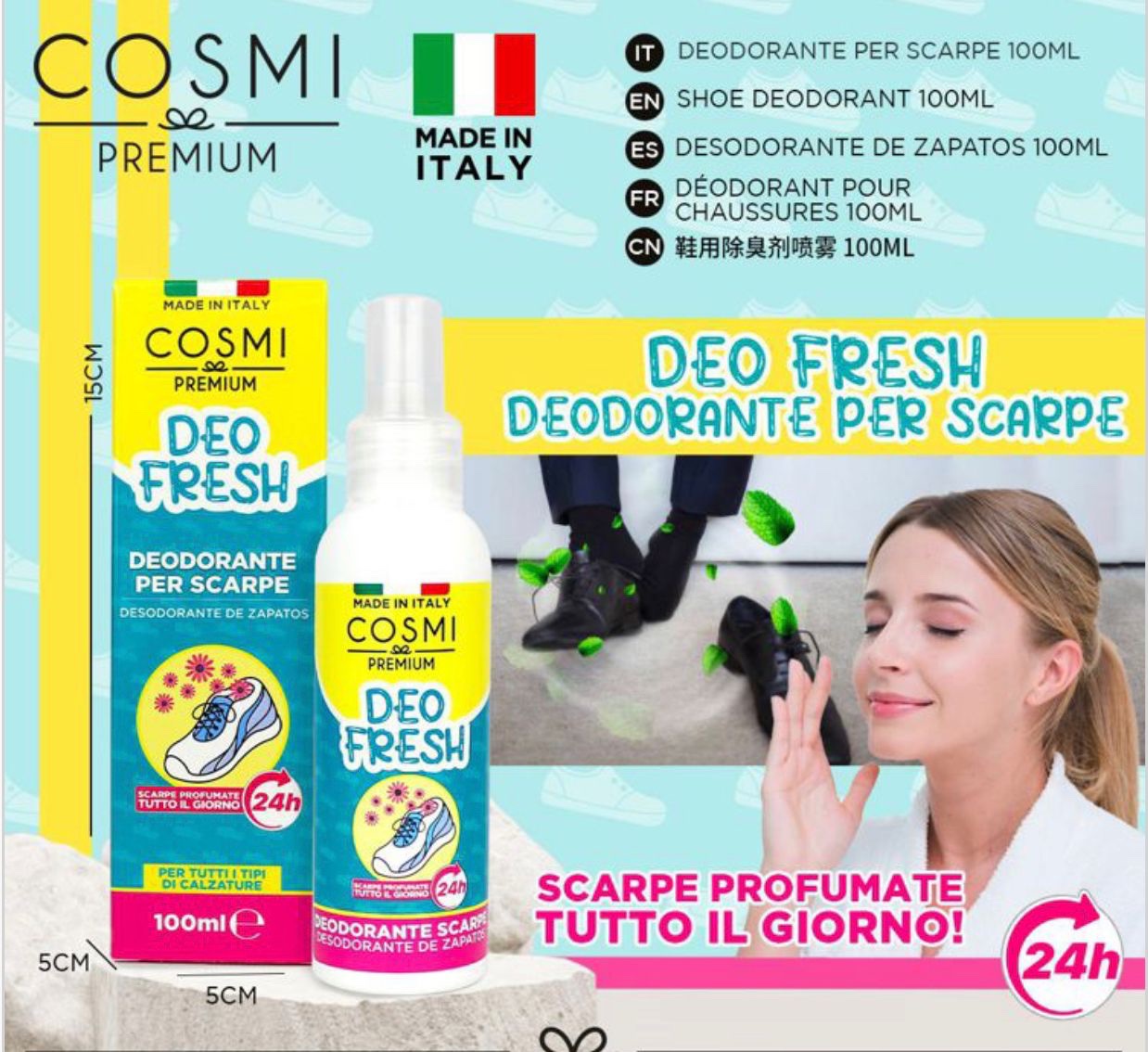 Deodorante per Scarpe , Deo Fresh COSMI