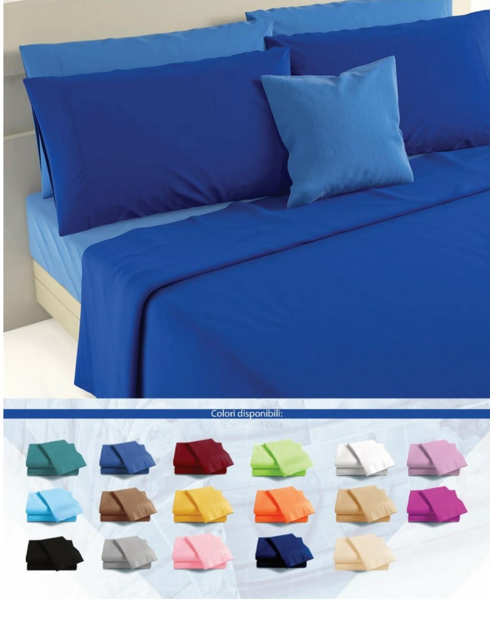 Coppia Lenzuola Irge letto Singolo , Completo letto in  Cotone 1 piazza