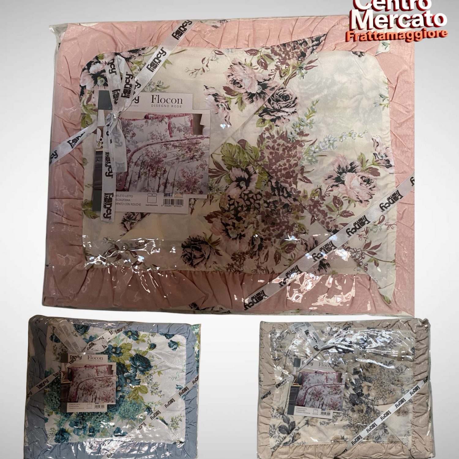 Coppia Lenzuola matrimoniale in Microfibra STAMPA DIGITALE