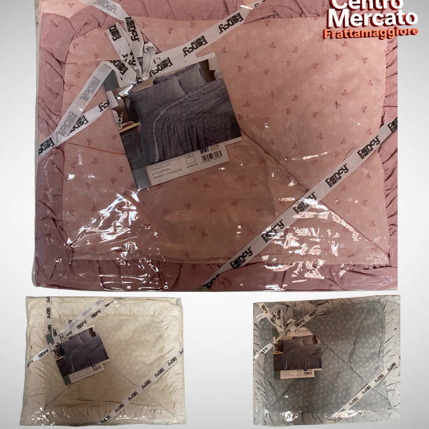 Coppia Lenzuola matrimoniale in Microfibra STAMPA DIGITALE