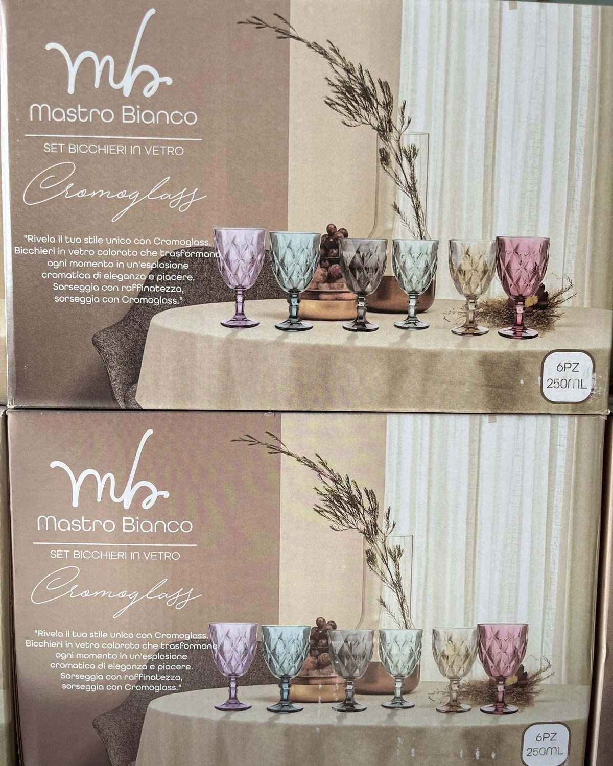 Calici per vino , set da 6 pezzi