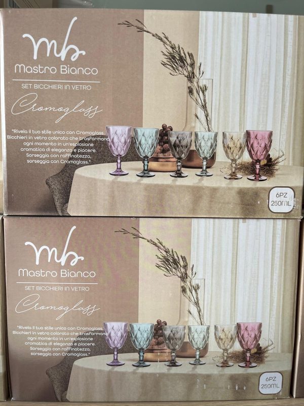 Calici per vino , set da 6 pezzi