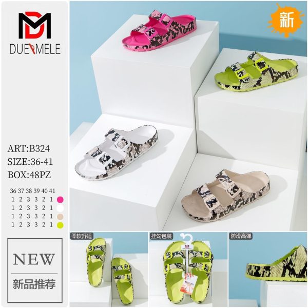 pantofole donna gommate