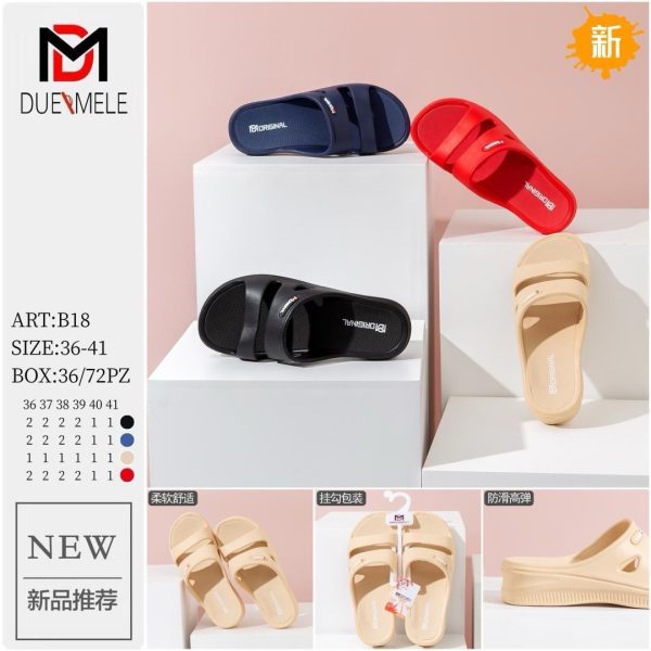 pantofole donna gommate