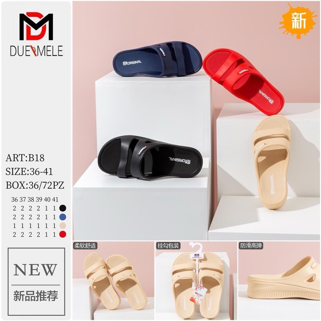 pantofole donna gommate