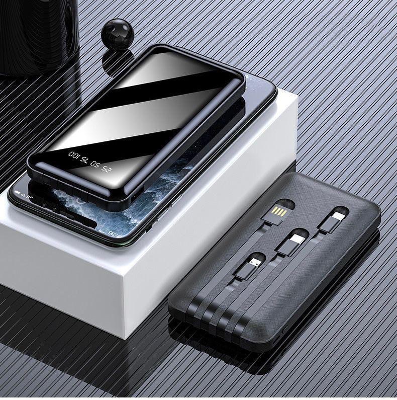 Power bank portatile con 4 fili