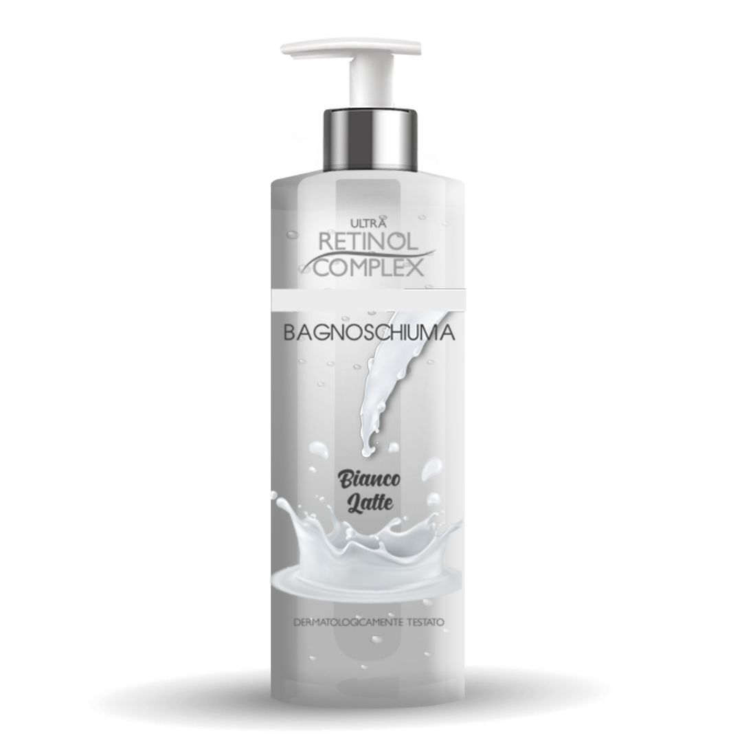 bagnoschiuma 500ml bianco latte