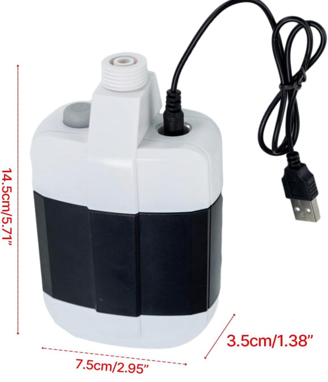 Doccetta portatile usb per campeggio