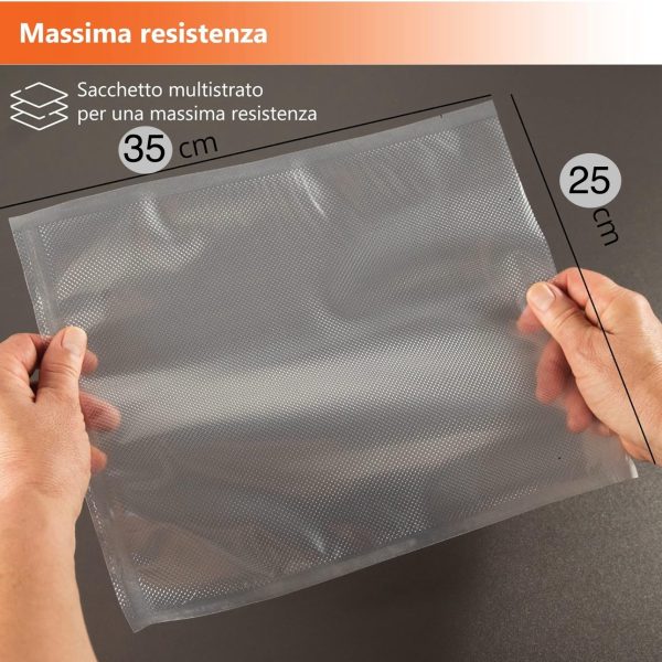 Sacchetti sottovuoto , 10 Sacchetti salvalimenti