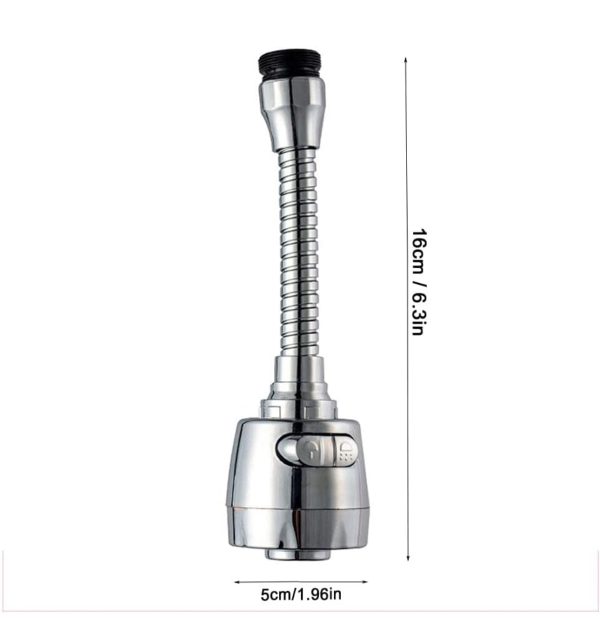Filtro per rubinetto a 3 getti d'acqua