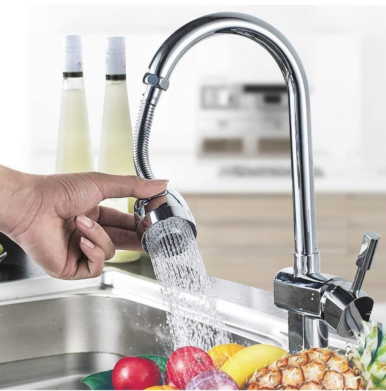 Filtro per rubinetto a 3 getti d'acqua