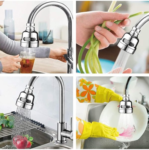 Filtro per rubinetto a 3 getti d'acqua