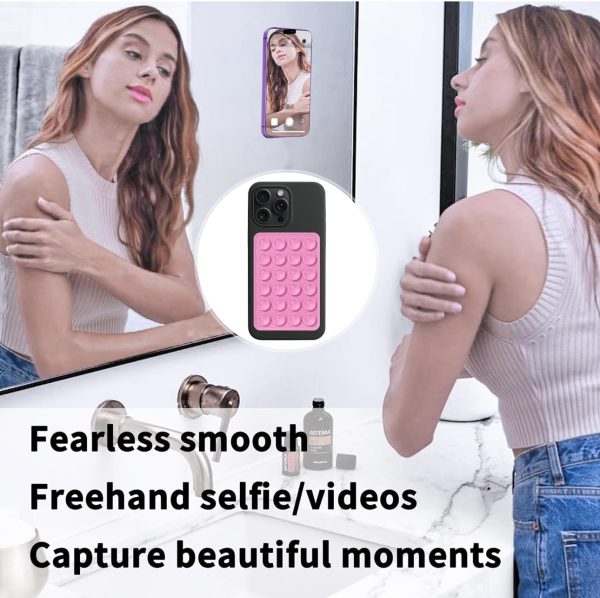 Custodia a Ventosa per Smartphone , Supporto Smartphone per Video e Foto
