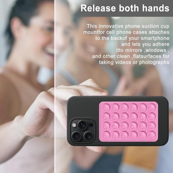 Custodia a Ventosa per Smartphone , Supporto Smartphone per Video e Foto