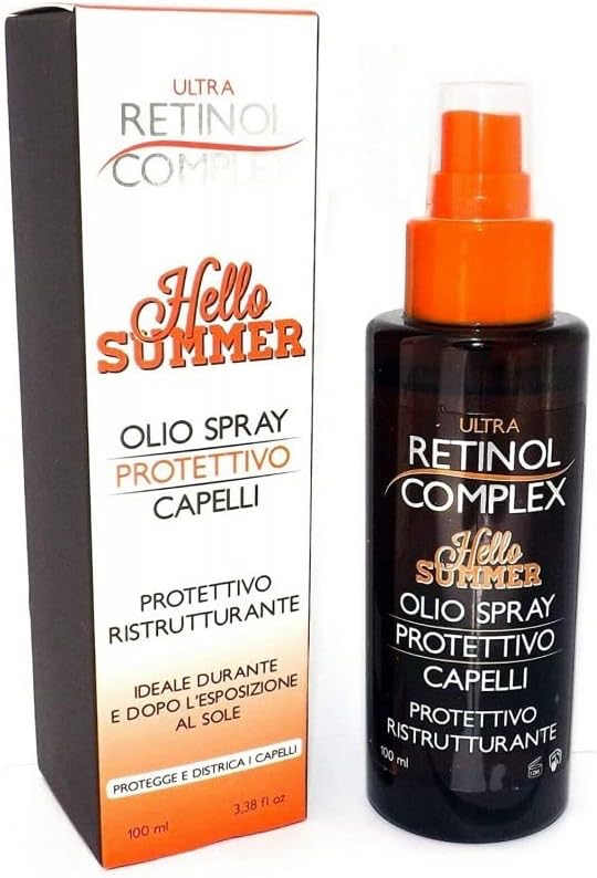 Olio Spray Protettivo Capelli 100ml , Protezione Capelli RETINOL