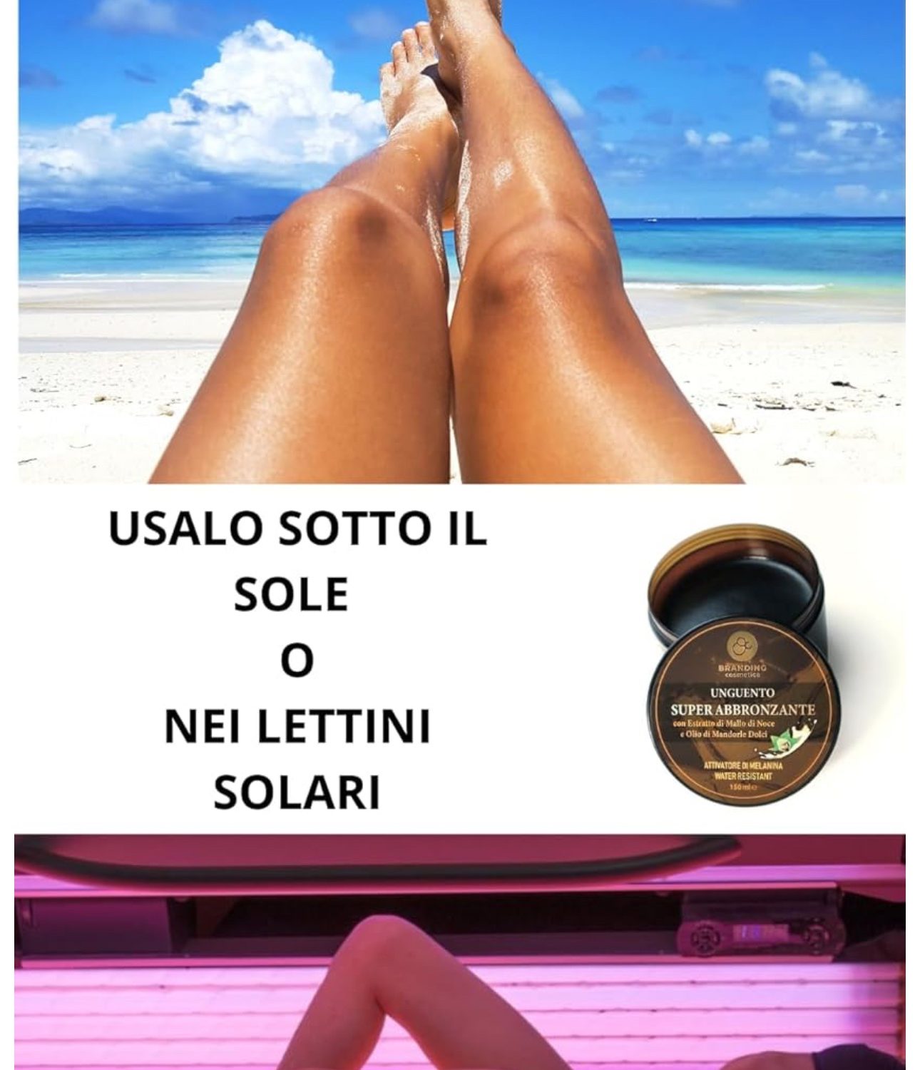 unguento super abbronzante