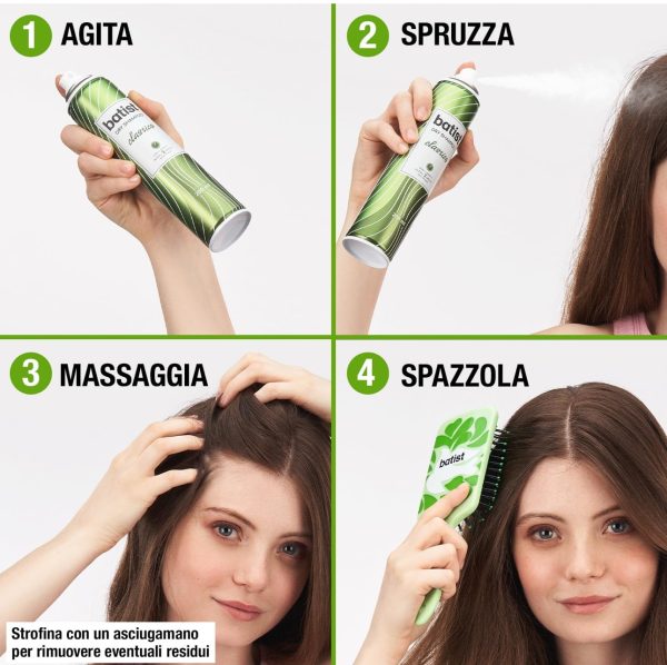 shampoo a secco