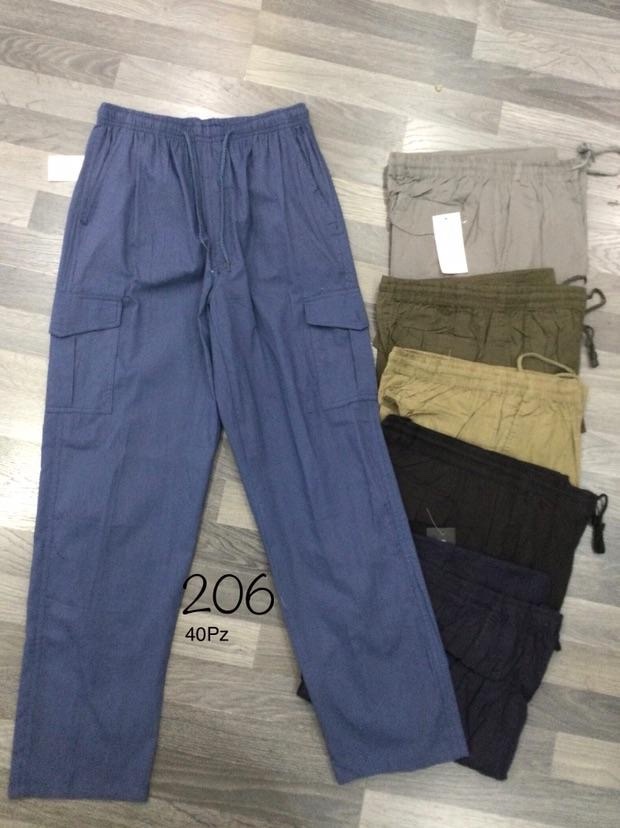 Pantalaccio da Lavoro , Pantalone da Uomo con Tasche supe Leggero