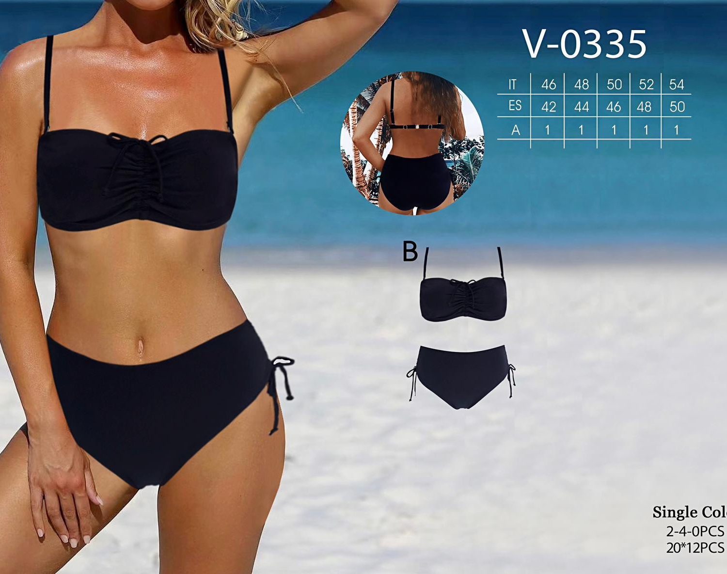 Costume Donna mod. BLACK 46-54