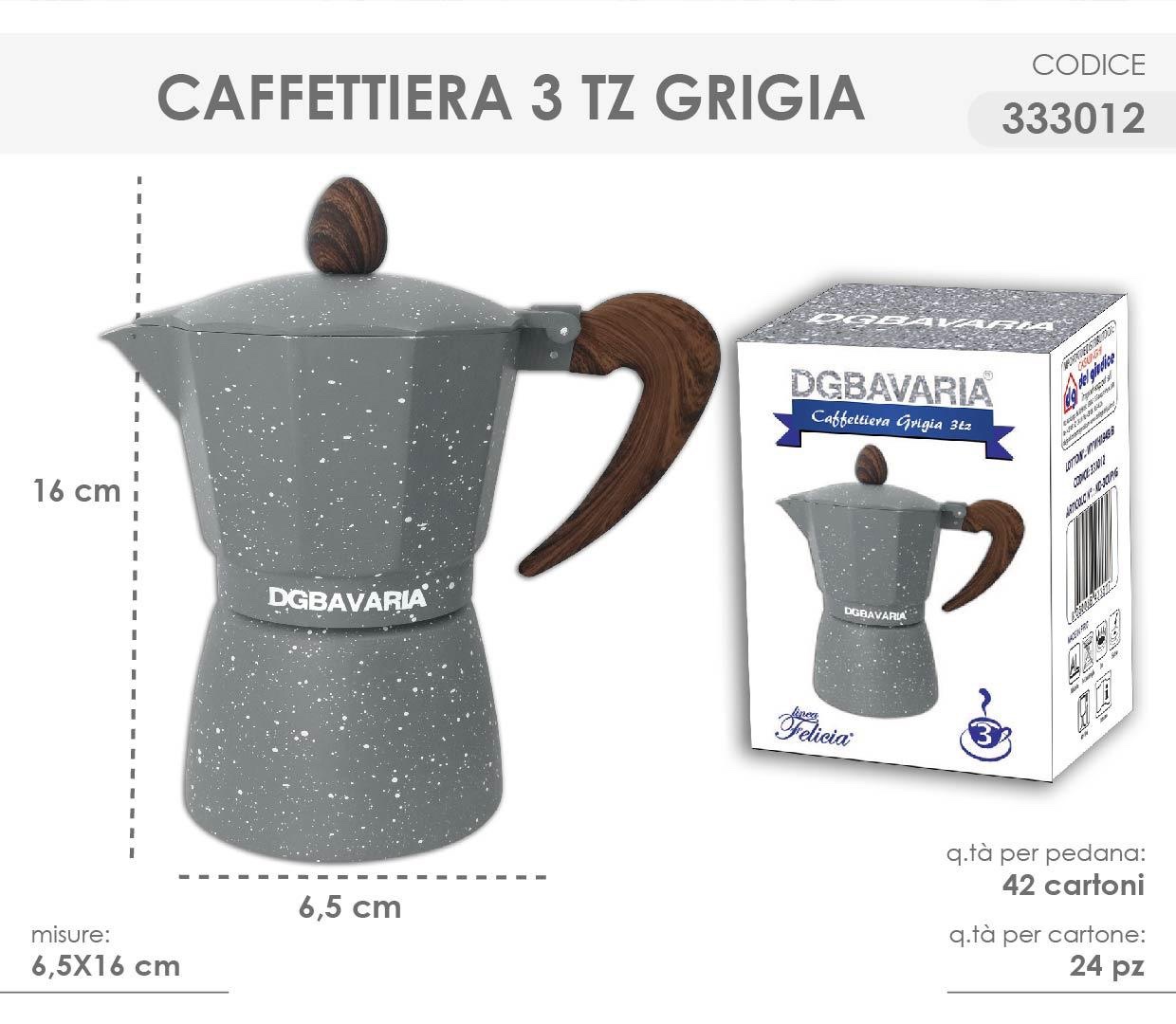 Caffettiera 3 Tazze , Caffettiera moka per casa