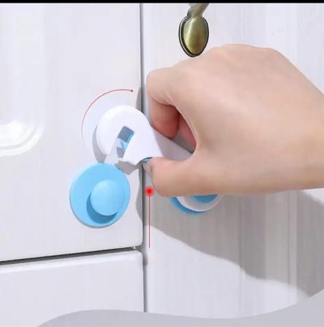 4 Blocchetti di sicurezza, Blocco con ventosa per Neonati , Blocchetti per armadi cassetti mobili