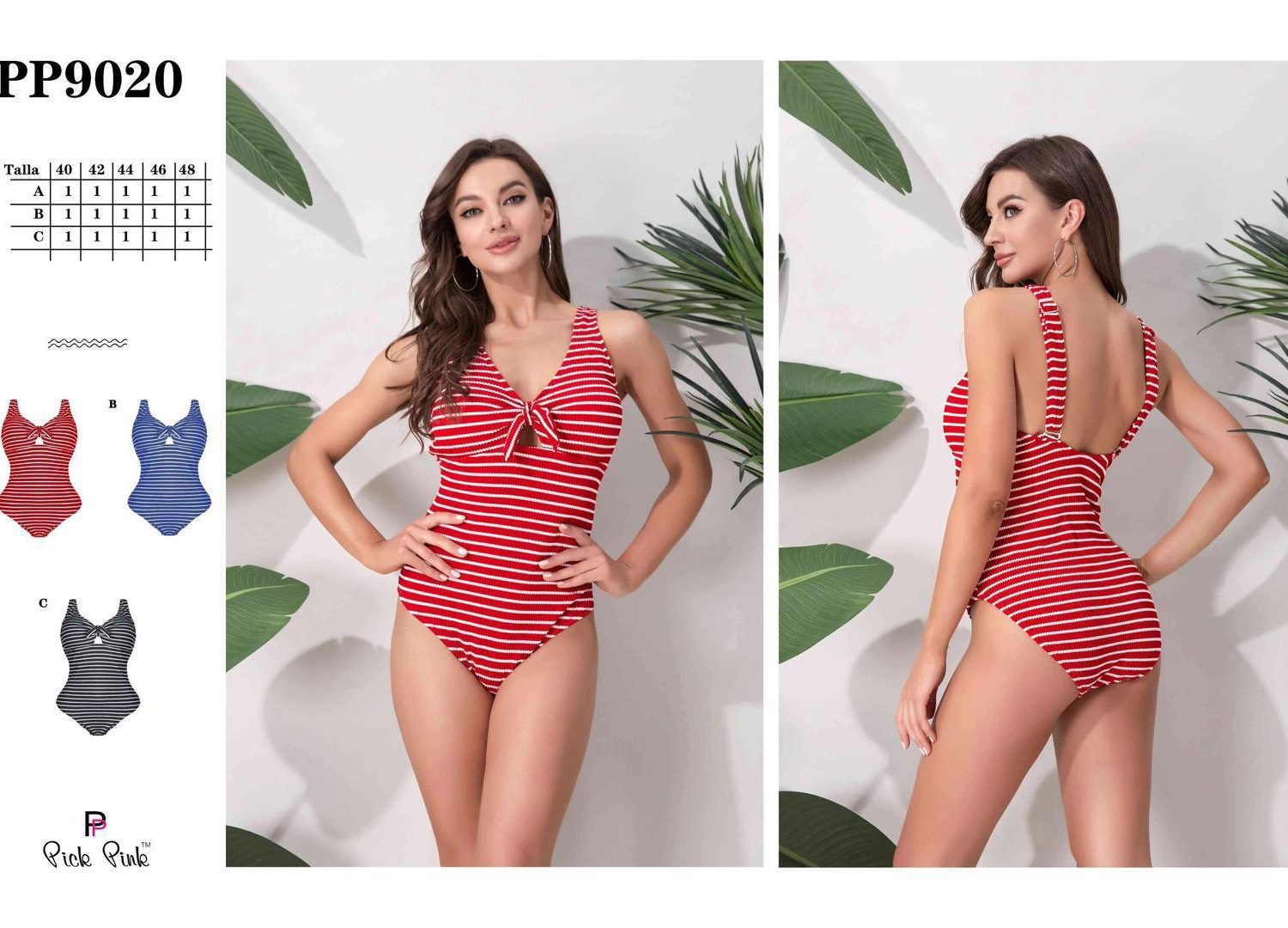 Costume Donna Intero Mod.STRIPES