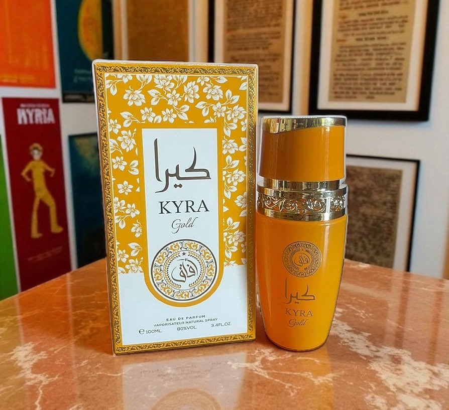Profumo Arabo Kyra Gold , Profumo Donna 100ml Kyra Oro Giallo