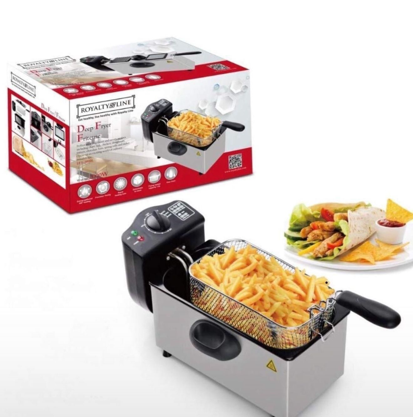 Friggitrice ad Olio 3 Litri