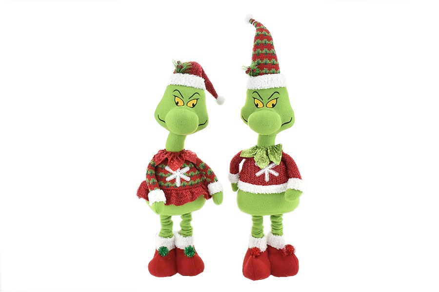 Grinch Natalizio allungabile 61-89cm
