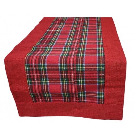 Runner Striscia mod Scozzese Tartan
