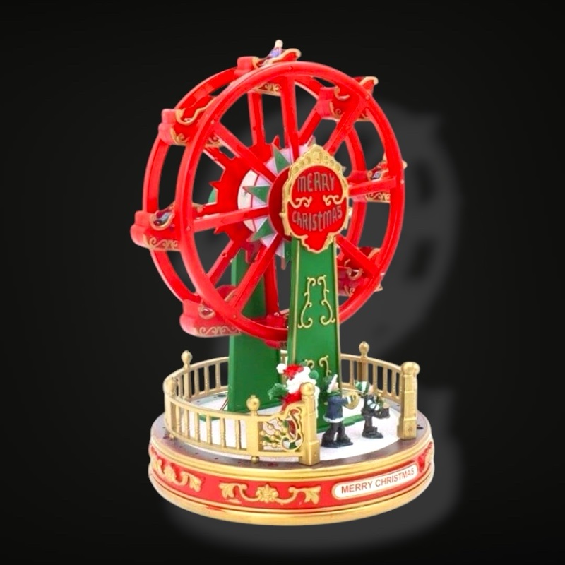 Ruota Panoramica Natalizia, Giostrina con luci suono e movimento